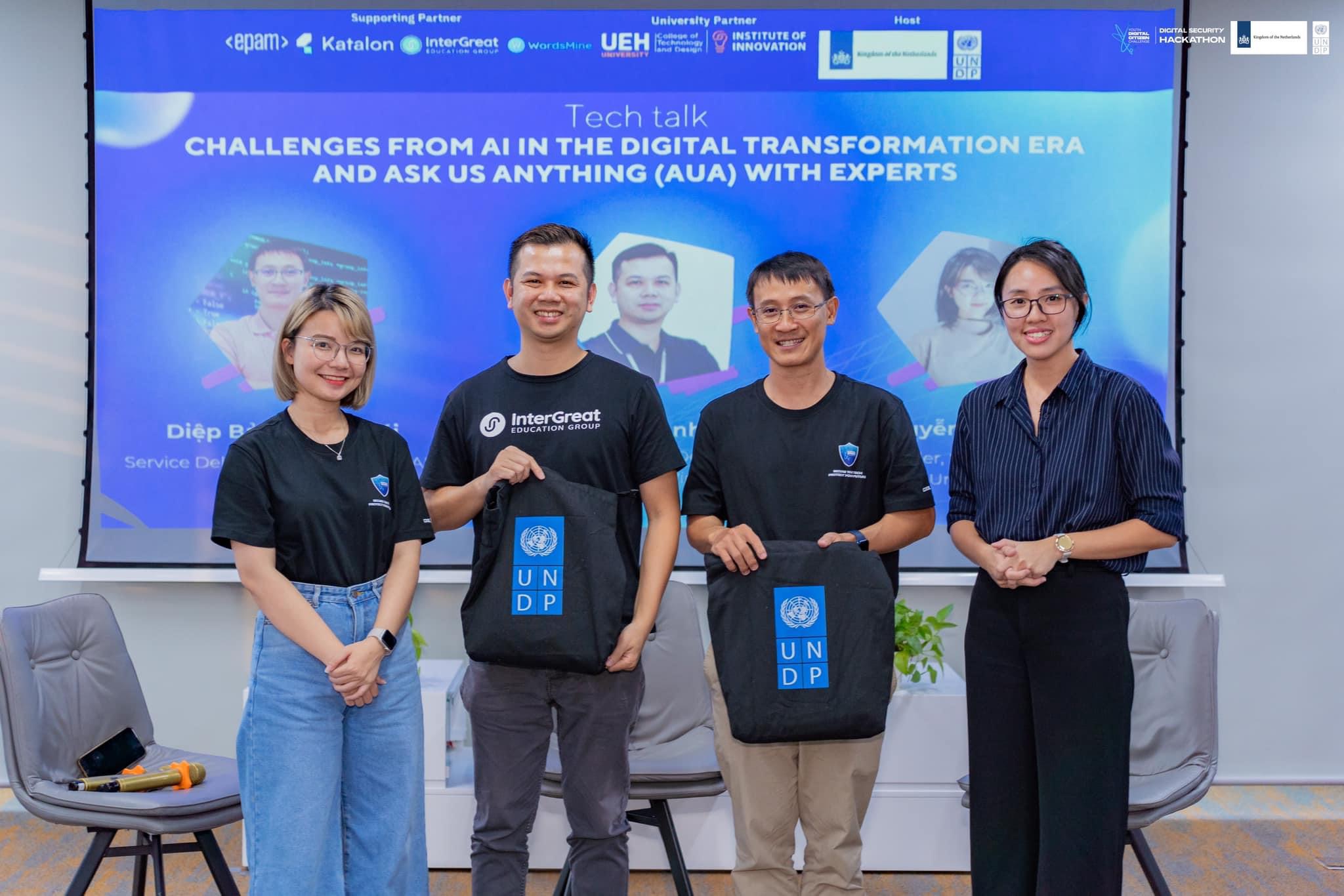 Diễn giả, giám khảo cuộc thi Digital Security Hackathon